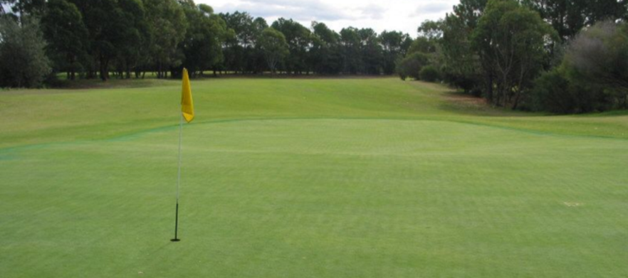 18 Holes for 2 at <em> Forster Golf Course! </em> Includes a Motorised Cart and a Drink Each.