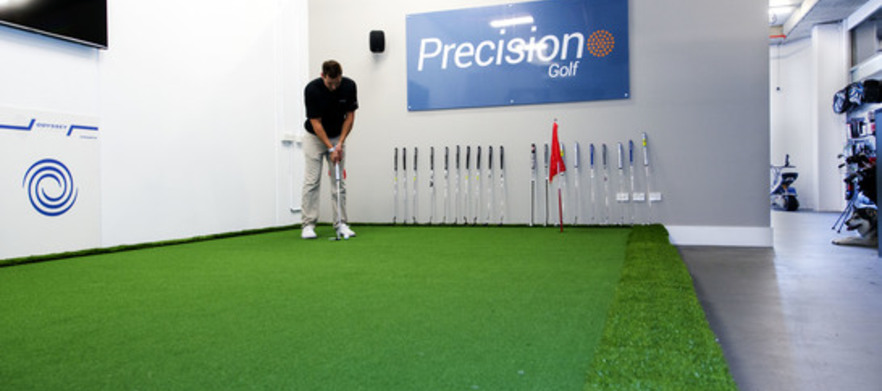 Experience a Tour Level Full Set Club Fitting at the <em>Precision Golf Indoor Centre!</em> Bookings available 7 days a week.