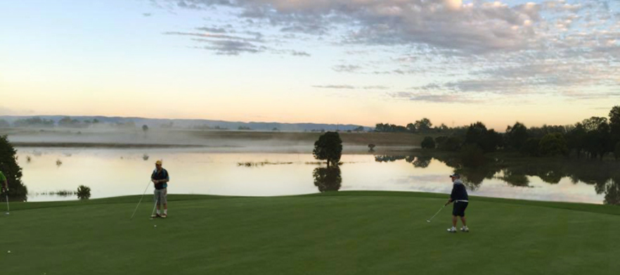 18 holes of golf for two in a motorised cart at <em>Windsor Country Golf Club!</em>