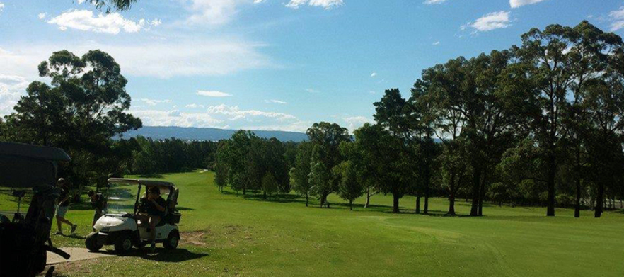 18 holes of golf for two in a motorised cart at <em>Windsor Country Golf Club!</em>