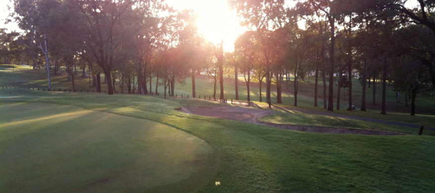 Your chance to play an Australian Open Golf Course, <em>Gailes Golf Club.</em> 18 holes for two in a shared motorised cart.