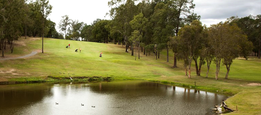 Your chance to play an Australian Open Golf Course, <em>Gailes Golf Club.</em> 18 holes for two in a shared motorised cart.