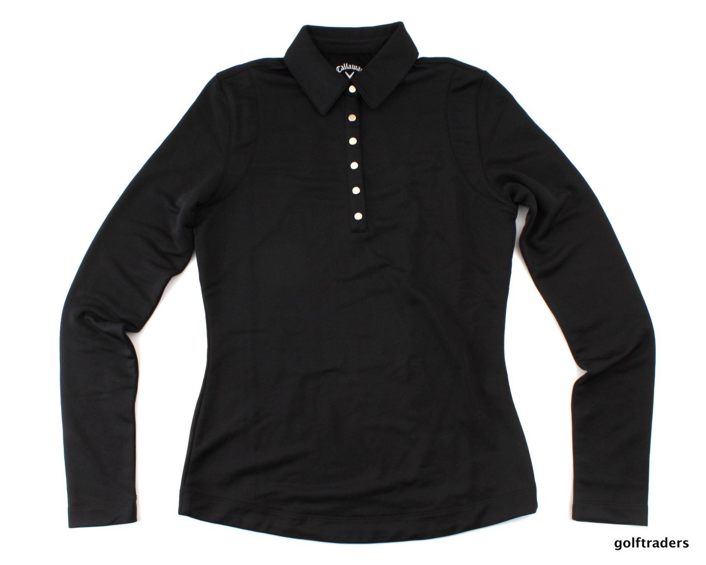 Clearance CALLAWAY LADIES GOLF SHIRT LONG SLEEVE BLACK SIZE XS NEW 