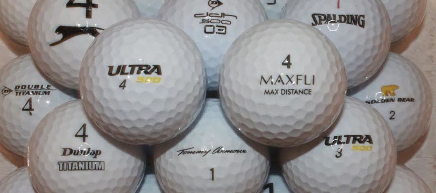 Lost Golf Balls 100 Mint Grade Mixed Golf Balls