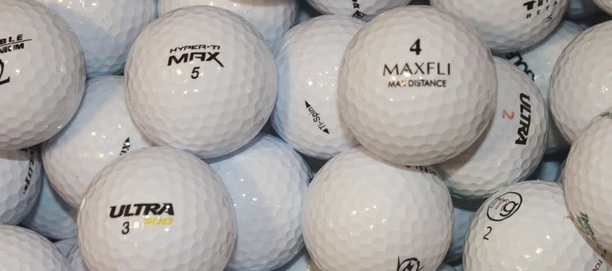 Lost Golf Balls 100 Mint Grade Mixed Golf Balls
