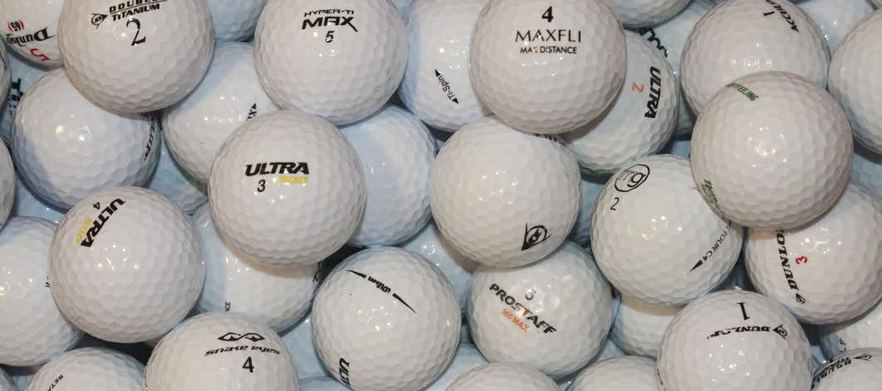 Lost Golf Balls 100 Mint Grade Mixed Golf Balls