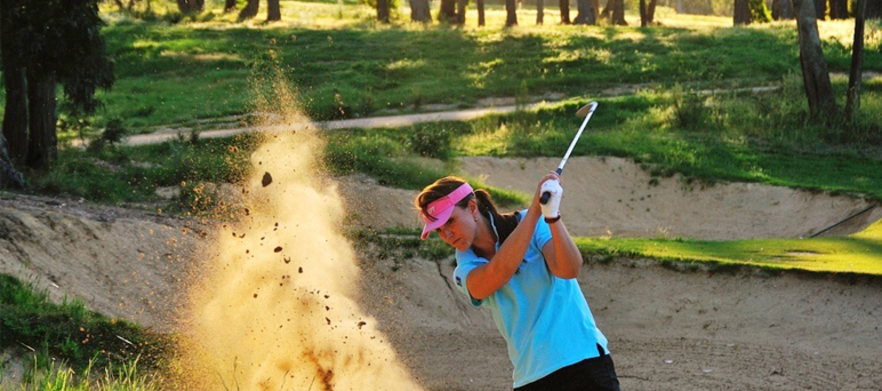 18 Holes For Two in a Motorised Cart at the Tony Cashmore Designed Golf Course, <em>Novotel Forest Resort Creswick!</em> Bookings Available 7 days a Week. 