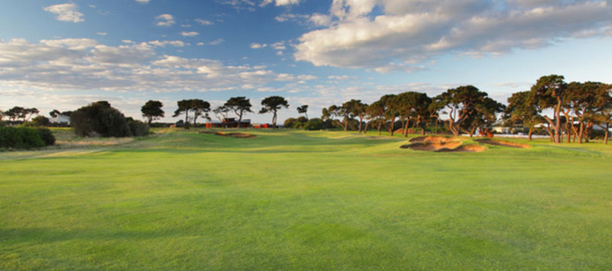 18 Holes For Two players at one of Australia's Top Golf Courses <em>The Thirteenth Beach Golf Links, host to the 2015 Victorian Open!</em> 