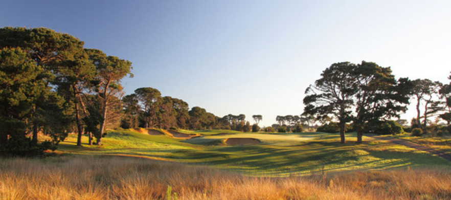 18 Holes For Two players at one of Australia's Top Golf Courses <em>The Thirteenth Beach Golf Links, host to the 2015 Victorian Open!</em> 