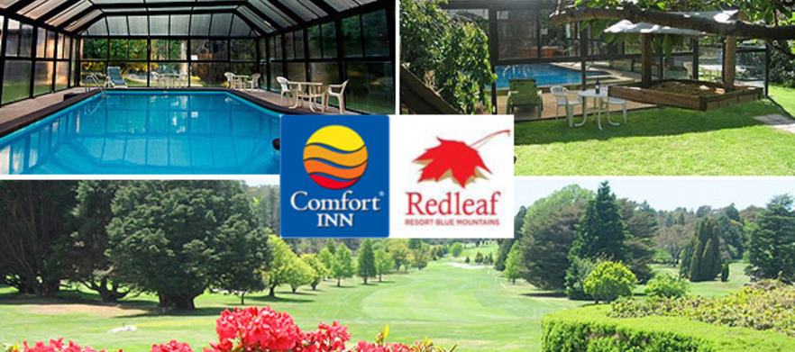 <em>Blue Mountains Golf Stay at The Comfort Inn Redleaf Resort.</em> For 2 people, playing at <em>Blackheath and Springwood</em> 