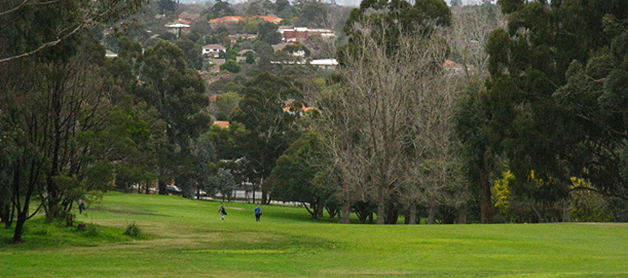 Golf for Two at <em>Wattle Park Golf Course.</em>  Two players will enjoy a 9 hole round with a pull buggy each, bookings any day of the week.  