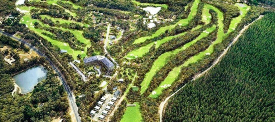 18 Holes For Two in a Motorised Cart at the Tony Cashmore Designed Golf Course, <em>Forest Resort Creswick!</em> Bookings Available 7 days a Week. 