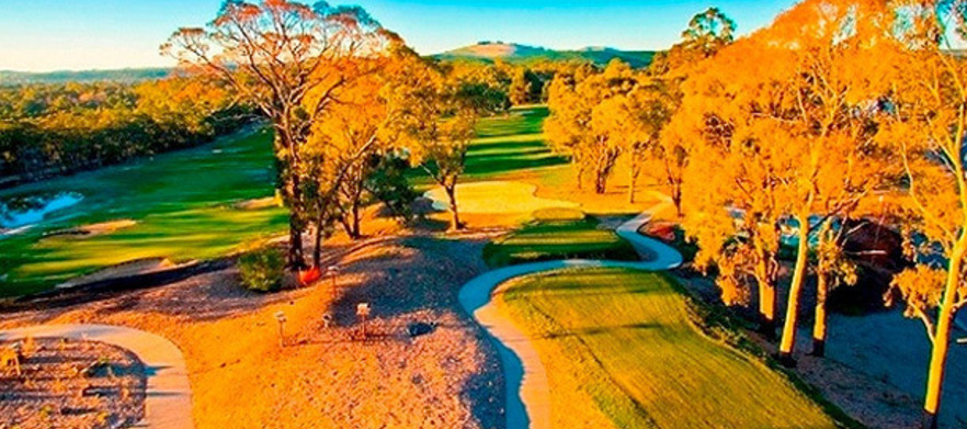 18 Holes For Two in a Motorised Cart at the Tony Cashmore Designed Golf Course, <em>Forest Resort Creswick!</em> Bookings Available 7 days a Week. 