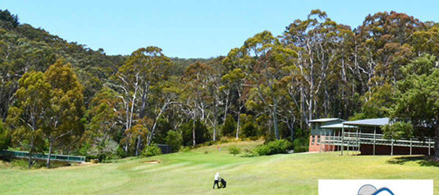 Just 20 Minutes from Adelaide CBD is <em>The Stirling Golf Club.</em> At this picturesque course two players can enjoy 18 holes with a pull buggy & a beer each. Valid to 30/6/15,  Weekday booking.
