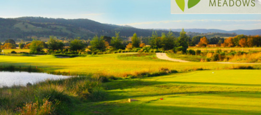 Your chance to play at the award winning<em>Yering Meadows Golf Club</em> 18 holes for two in a motorised cart.