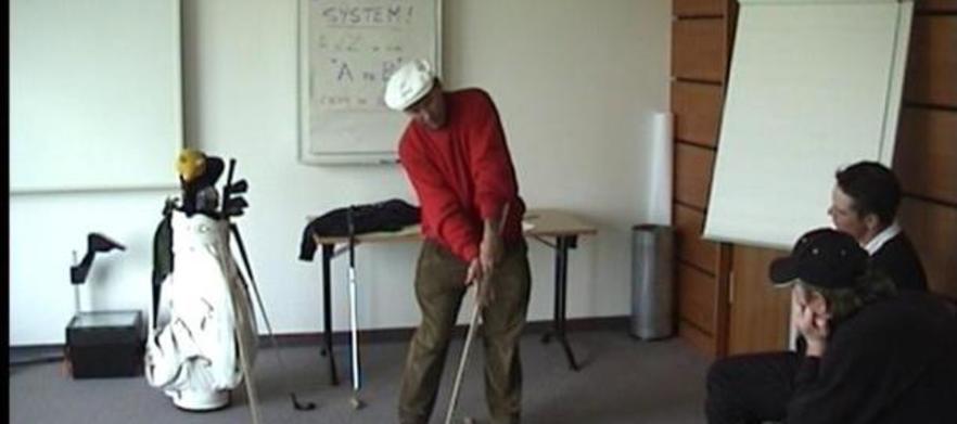 <em>A superb golfer's gift package from the Croker Academy of Golf.</em> 1 Hr Lesson, Online Program, Individually Fitted Henry Griffits Iron, & Presidents Cup Golf Shirt.