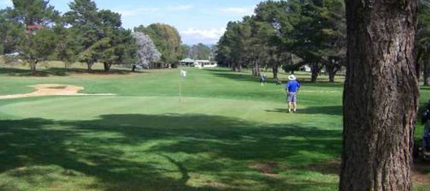 Golf in Canberra at Fairbairn GC