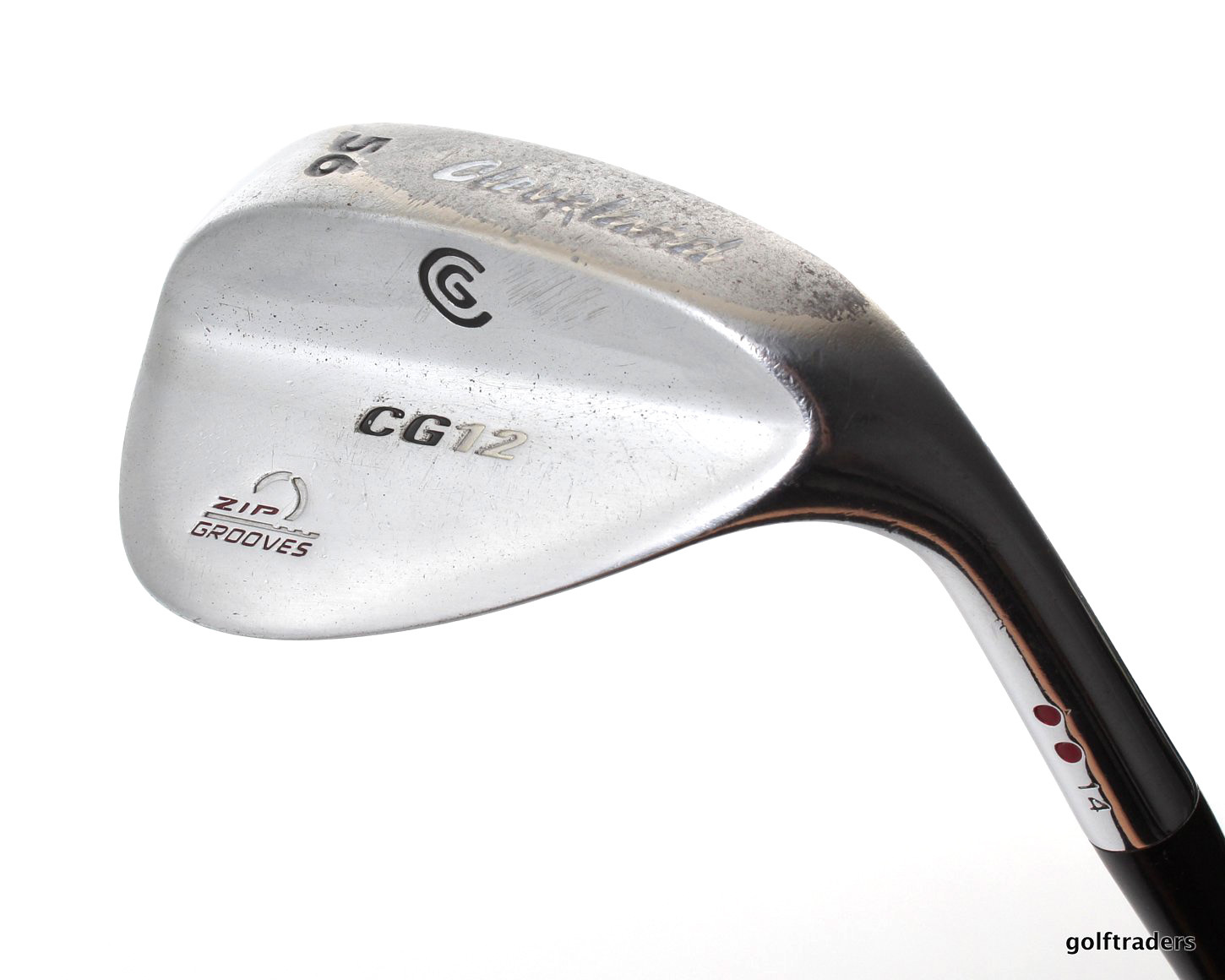 CLEVELAND CG12 56º SAND WEDGE STEEL WEDGE FLEX +NEW GRIP D5325 just 59.00