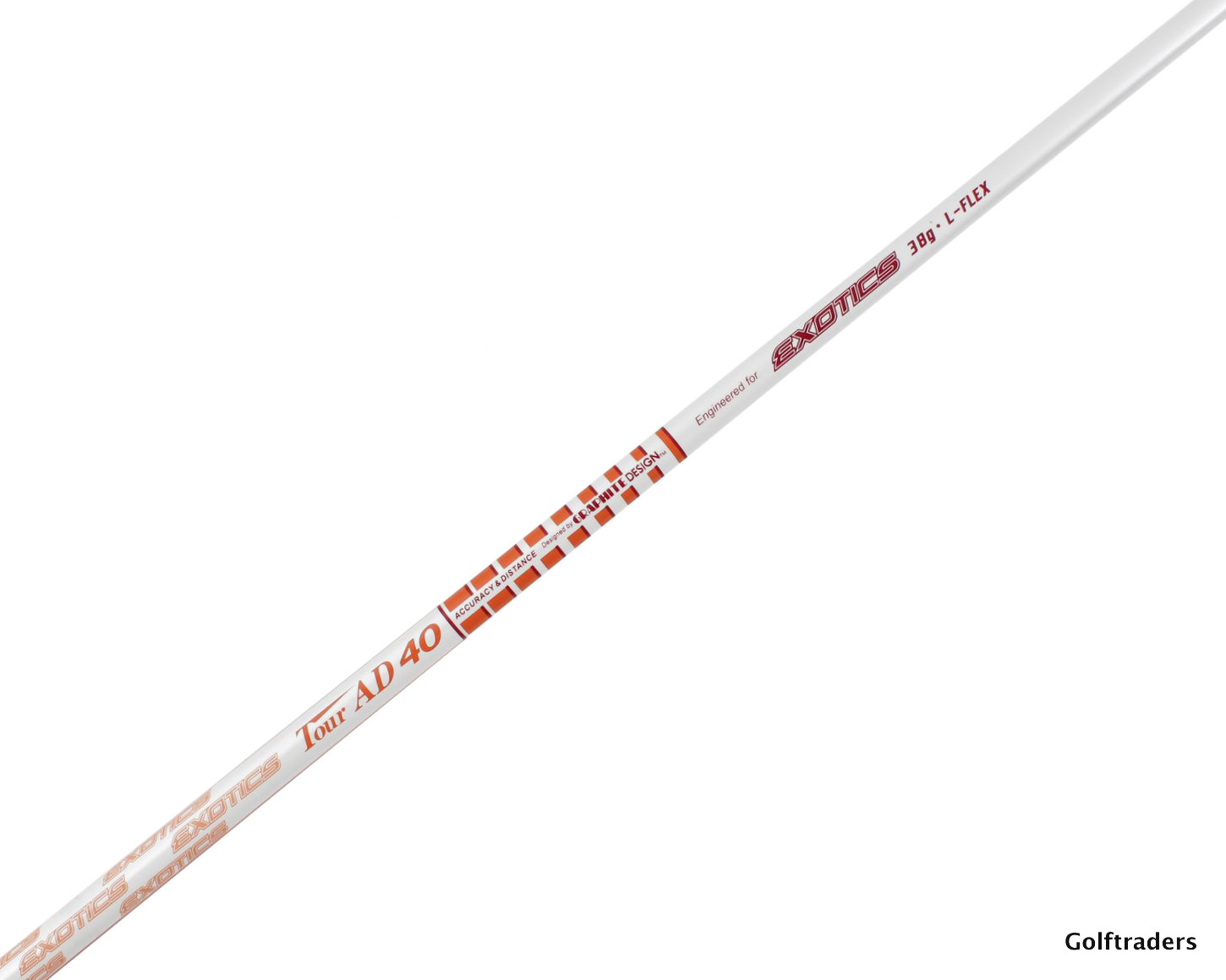 TOUR AD 40 DRIVER SHAFT 38 GRAM LADIES FLEX + ADAPTER & GRIP 43.5" SH4533[Adapter: NO ADAPTER INSTALLED] - Image 1