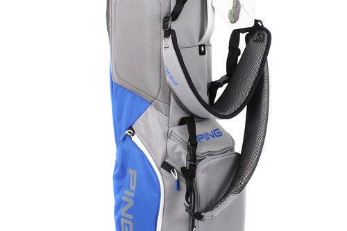 New Ping Hoofer Lite 201 Golf Stand Bag Royal / Silver / White G2385 - Image 4