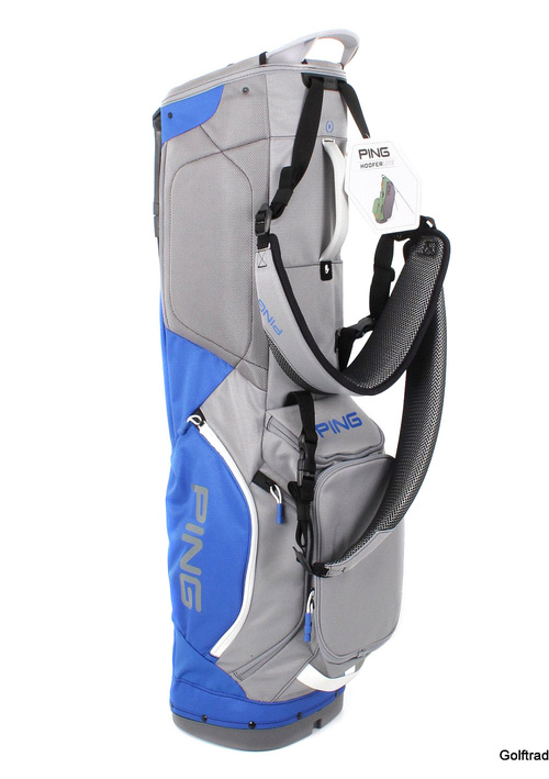 New Ping Hoofer Lite 201 Golf Stand Bag Royal / Silver / White G2385 - Image 4