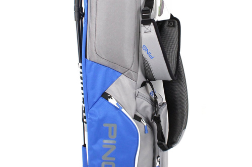 New Ping Hoofer Lite 201 Golf Stand Bag Royal / Silver / White G2385 - Image 5