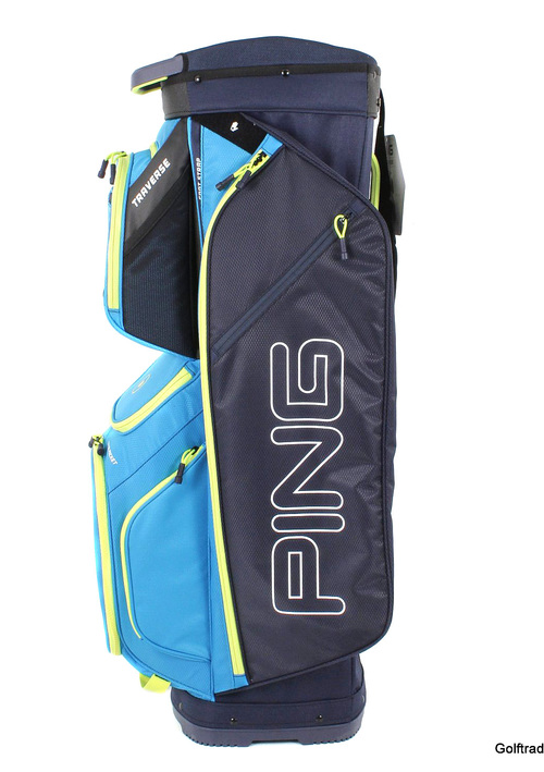 New Ping Traverse 191 Golf Cart Bag Navy / Bright Blue / Neon G2387 - Image 1