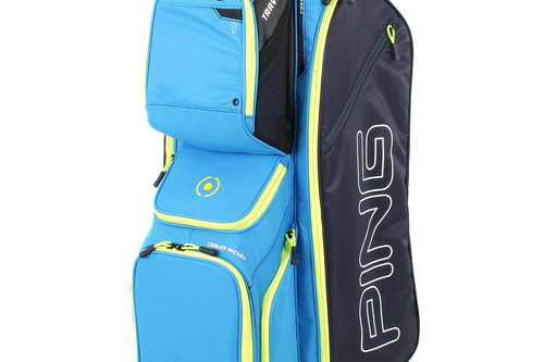 New Ping Traverse 191 Golf Cart Bag Navy / Bright Blue / Neon G2387 - Image 2