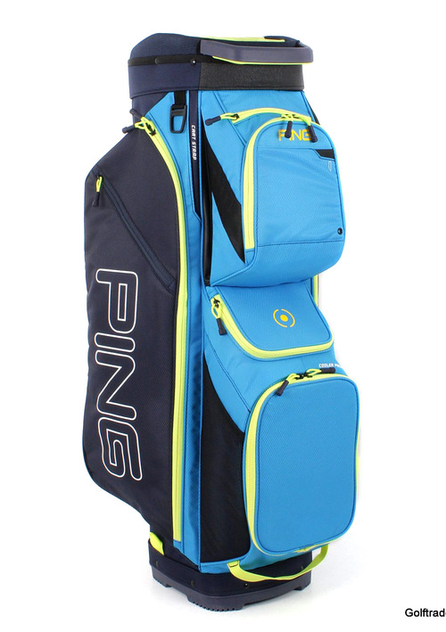 New Ping Traverse 191 Golf Cart Bag Navy / Bright Blue / Neon G2387 - Image 3