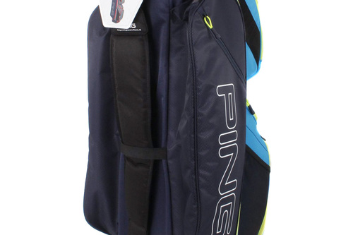 New Ping Traverse 191 Golf Cart Bag Navy / Bright Blue / Neon G2387 - Image 5