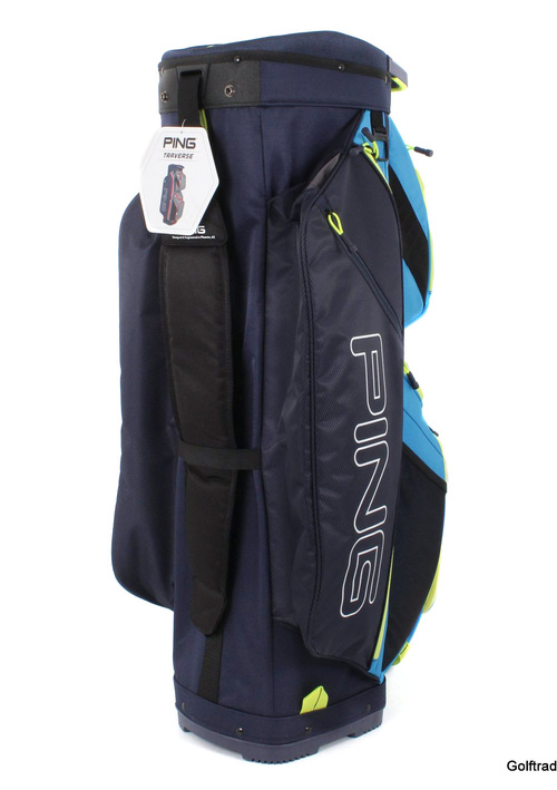 New Ping Traverse 191 Golf Cart Bag Navy / Bright Blue / Neon G2387 - Image 5
