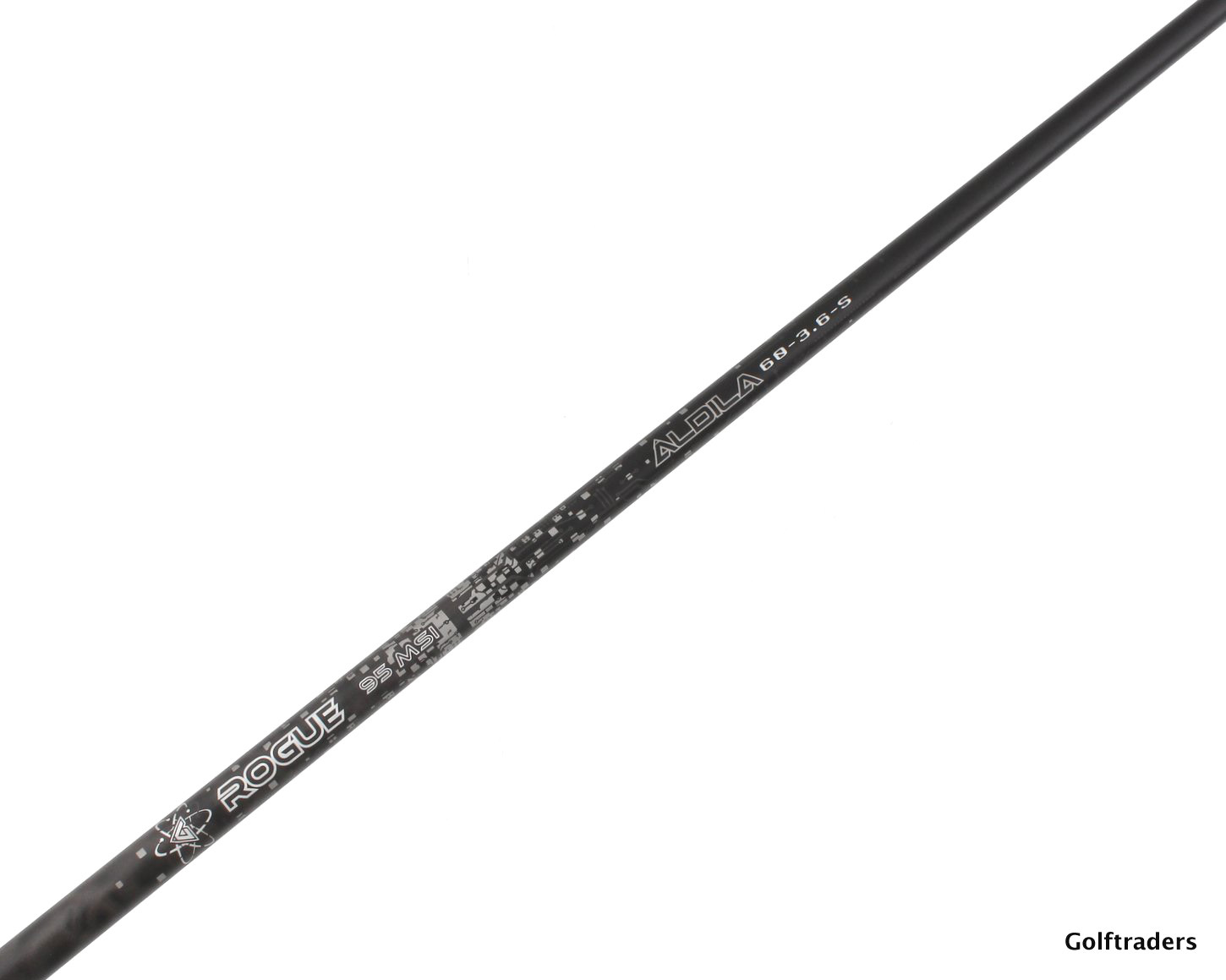 ROGUE BLACK 95 MSI DRIVER SHAFT 68 GRAM STIFF + ADAPTER & GRIP 43.75" SH4539[Adapter: NO ADAPTER INSTALLED] - Image 1