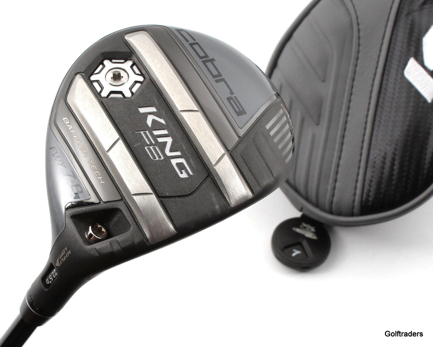 Cobra King F8 Grey 78 Fairway Wood 21º24º Graphite Seniors Flex Cover