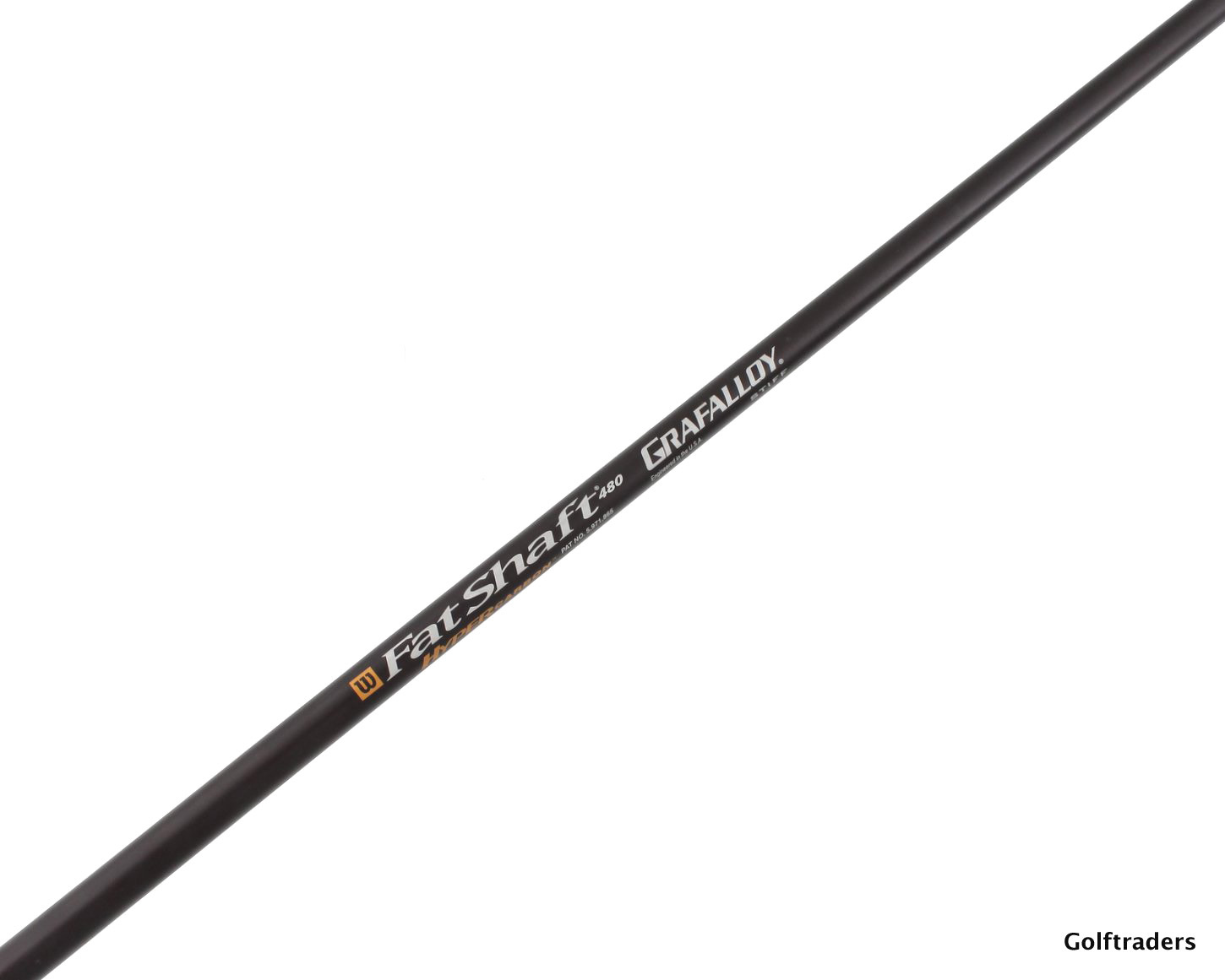 GRAFALLOY HYPER CARBON FATSHAFT 480 WOOD SHAFT STIFF FLEX .480 TIP 47" SH4540 - Image 1