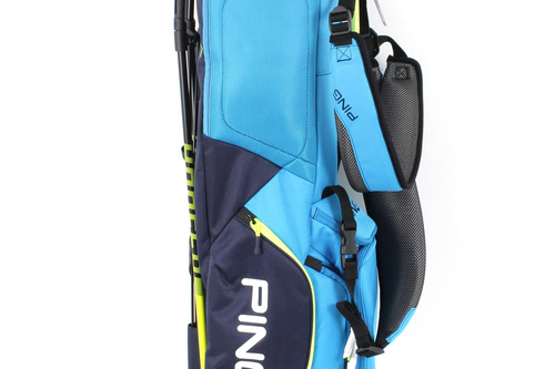 New Ping Hoofer Lite 201 Golf Stand Bag Navy / Bright Blue / Neon G2383 - Image 5