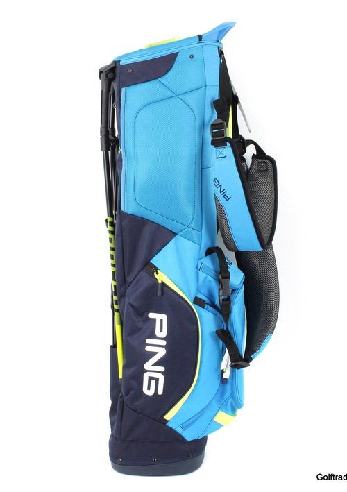 New Ping Hoofer Lite 201 Golf Stand Bag Navy / Bright Blue / Neon G2383 - Image 5