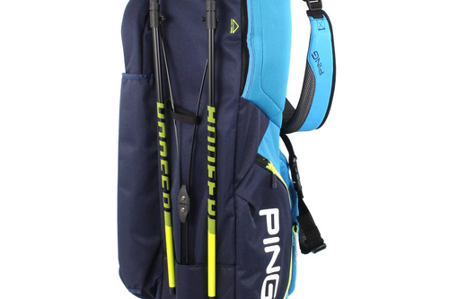 New Ping Hoofer Lite 201 Golf Stand Bag Navy / Bright Blue / Neon G2383 - Image 6