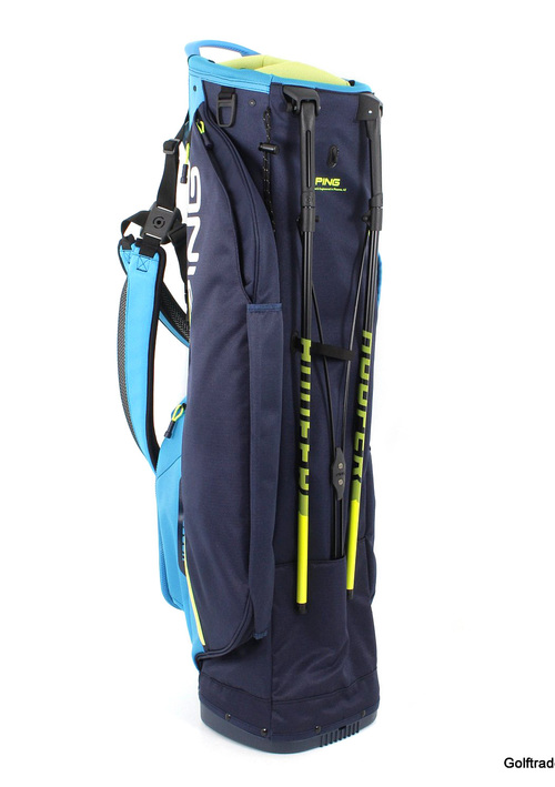 New Ping Hoofer Lite 201 Golf Stand Bag Navy / Bright Blue / Neon G2383 - Image 7