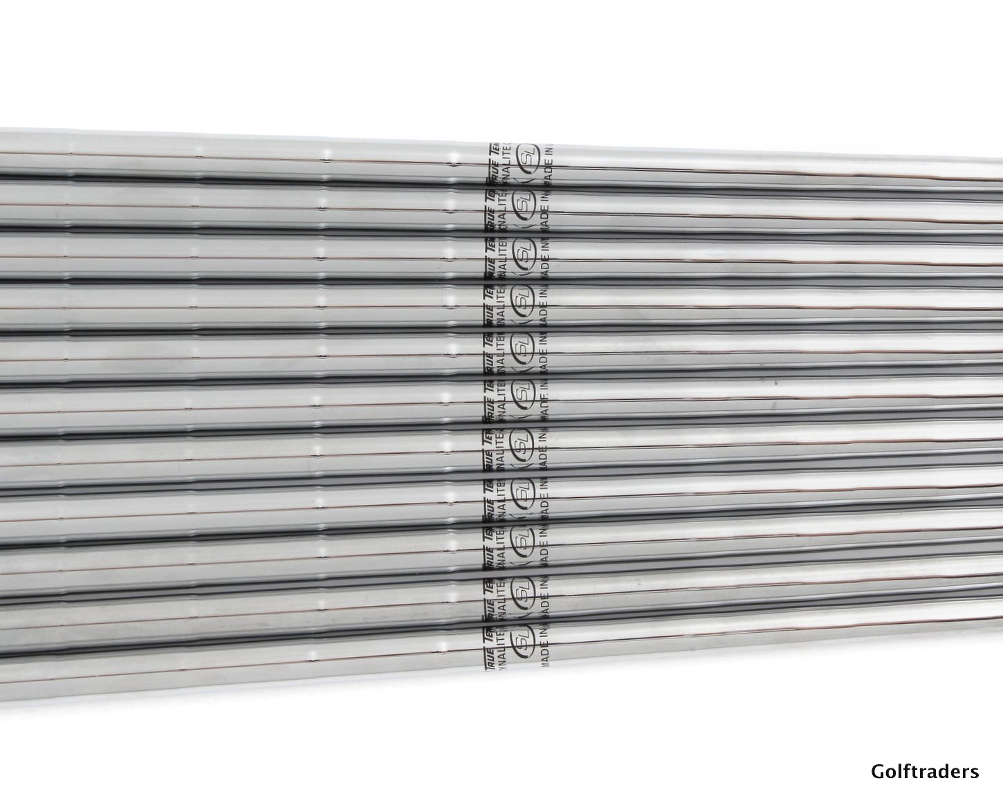 TRUE TEMPER DYNAMIC GOLD SL STEEL 3-LW IRON SHAFTS STIFF FLEX .370 TIP SH4545 - Image 1