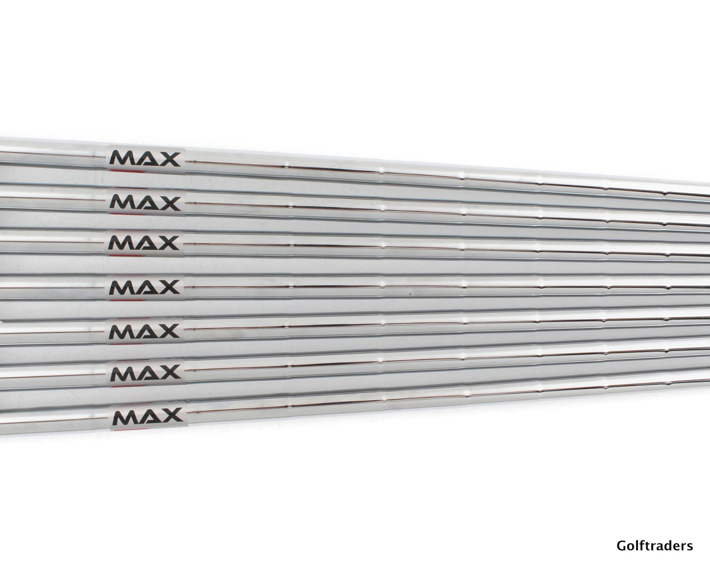 KBS MAX 85 STEEL 4-PW IRON SHAFTS 108 GRAM STIFF .370 TIP LIKE NEW SH3929 - Image 1