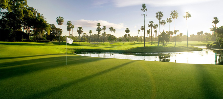 18 Holes For Two in a Motorised Cart at The World Class Sanctuary Cove Resort and Country Club