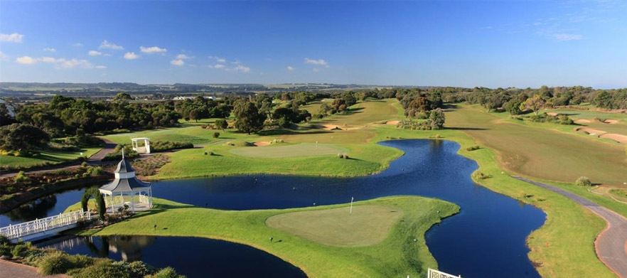 Play One of The Mornington Peninsula's True Gems! 18 Holes for 2 at the <em>Stunning Eagle Ridge Golf Course</em> in a Shared Motorised Cart.