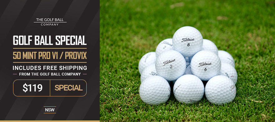 An amazing opportunity to stock up on the <em>Number 1 Ball in Golf</em> for an insanely low price! <em>50 Mint Refinished Titleist Pro V1x golf balls /em> shipped to your door. <em>Includes FREE SHIPPING!</em>