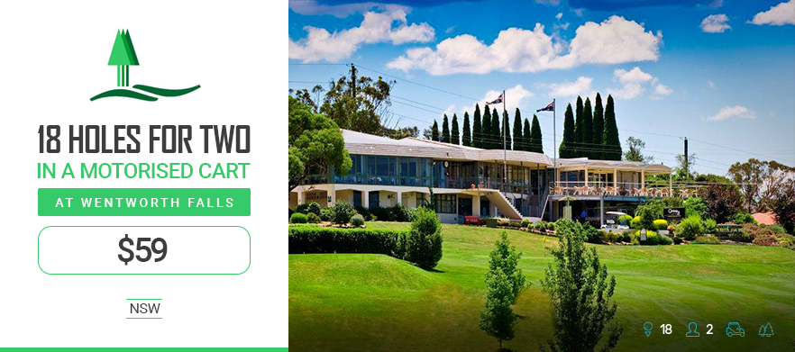 18 Holes For Two With Cart at Wentworth Falls