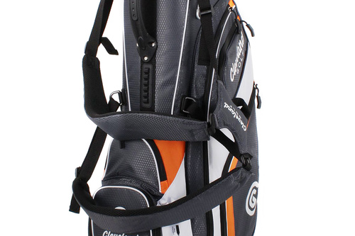 New Cleveland Lite Golf Stand Bag Charcoal / Orange / White G2863 - Image 3