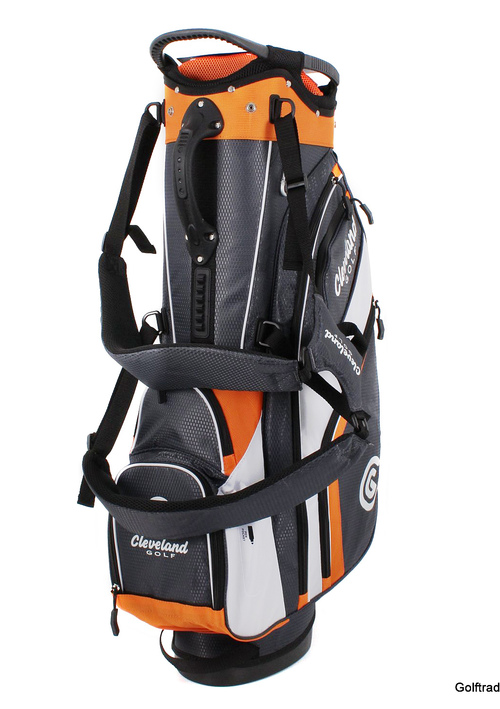 New Cleveland Lite Golf Stand Bag Charcoal / Orange / White G2863 - Image 3