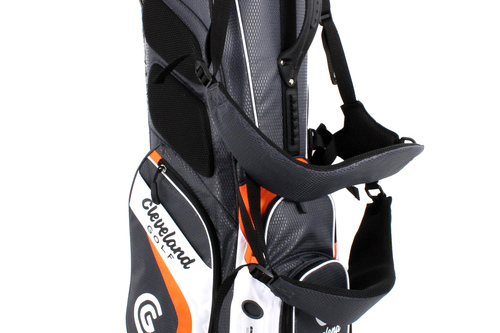 New Cleveland Lite Golf Stand Bag Charcoal / Orange / White G2863 - Image 4