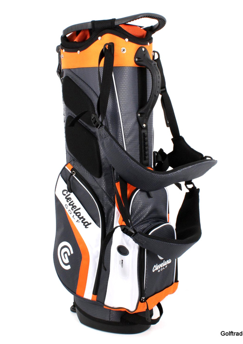 New Cleveland Lite Golf Stand Bag Charcoal / Orange / White G2863 - Image 4