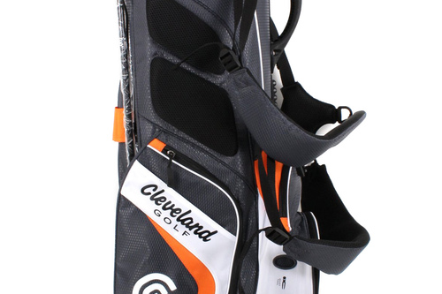 New Cleveland Lite Golf Stand Bag Charcoal / Orange / White G2863 - Image 5