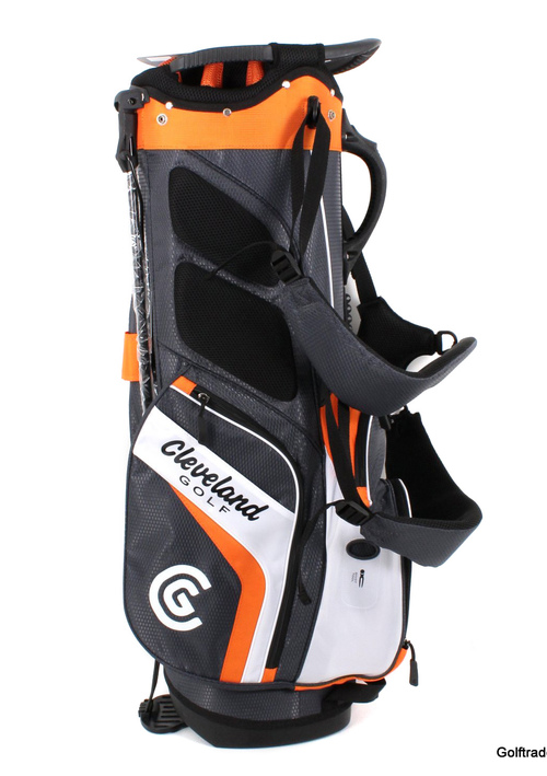New Cleveland Lite Golf Stand Bag Charcoal / Orange / White G2863 - Image 5